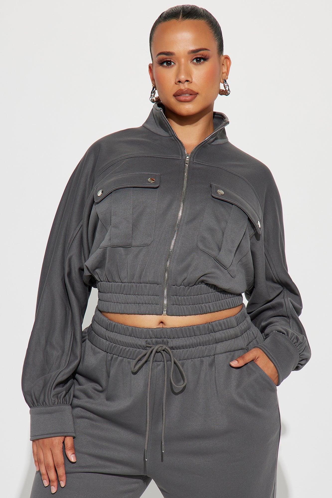 Laid Back Jogger Set - Charcoal Product Image