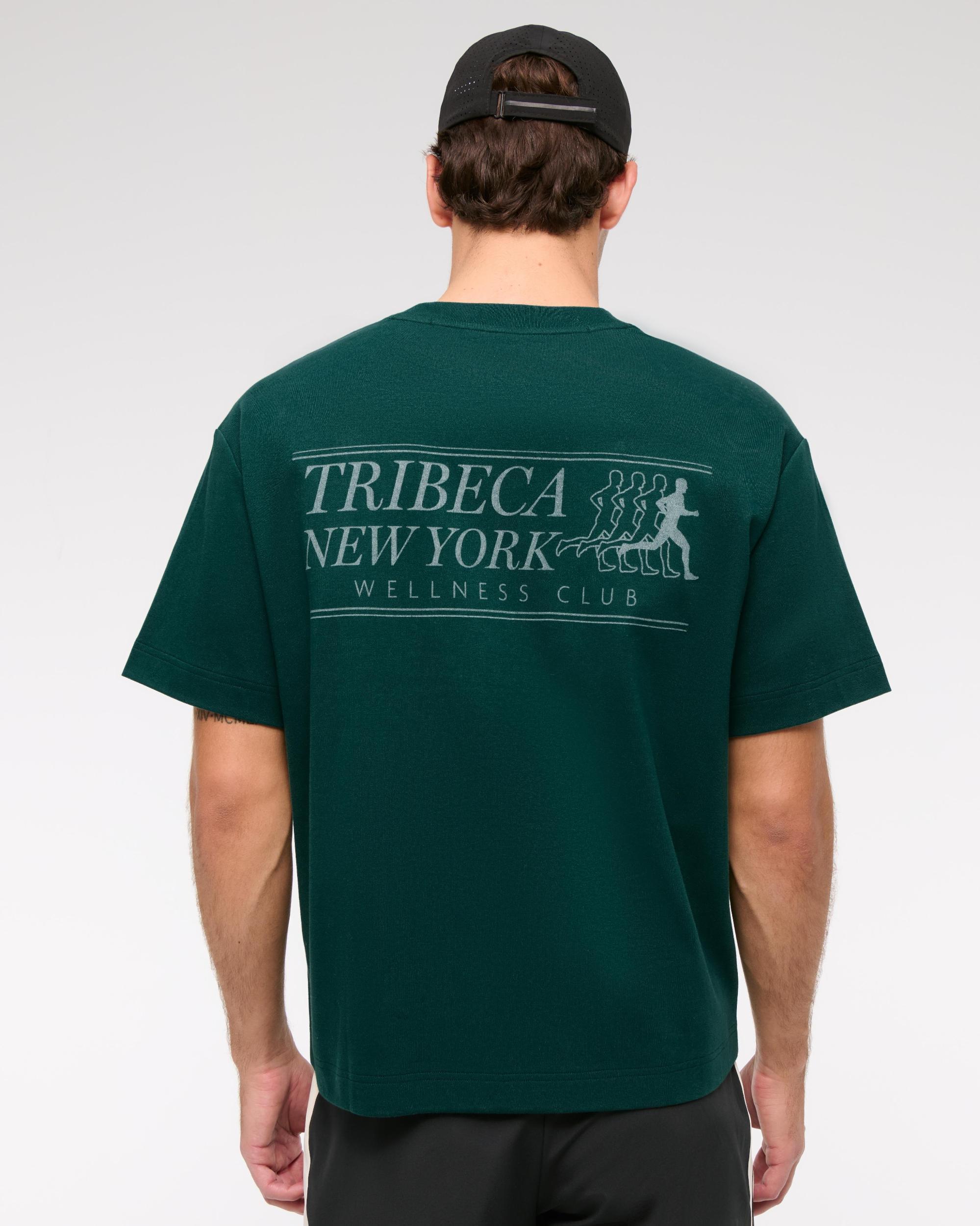 YPB Active Cropped Heavyweight Cotton Tee Product Image