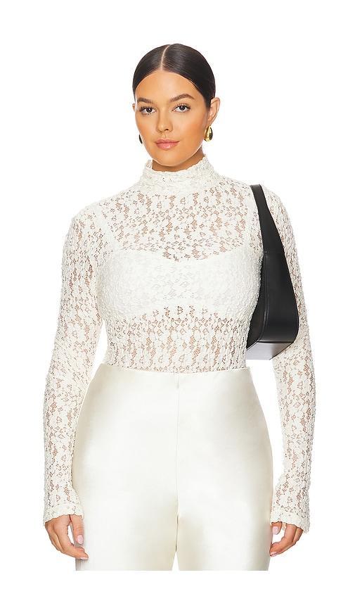 L'ACADEMIE By Marianna Kayden Top In Beige Product Image