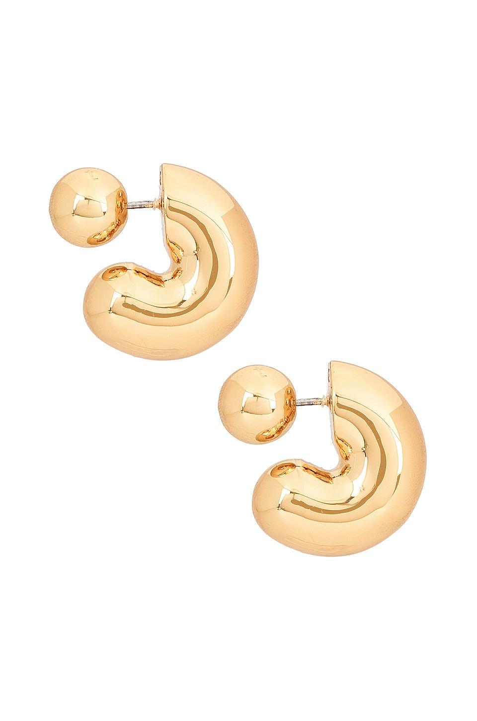 Tome Medium Hoop Earrings Jenny Bird Product Image