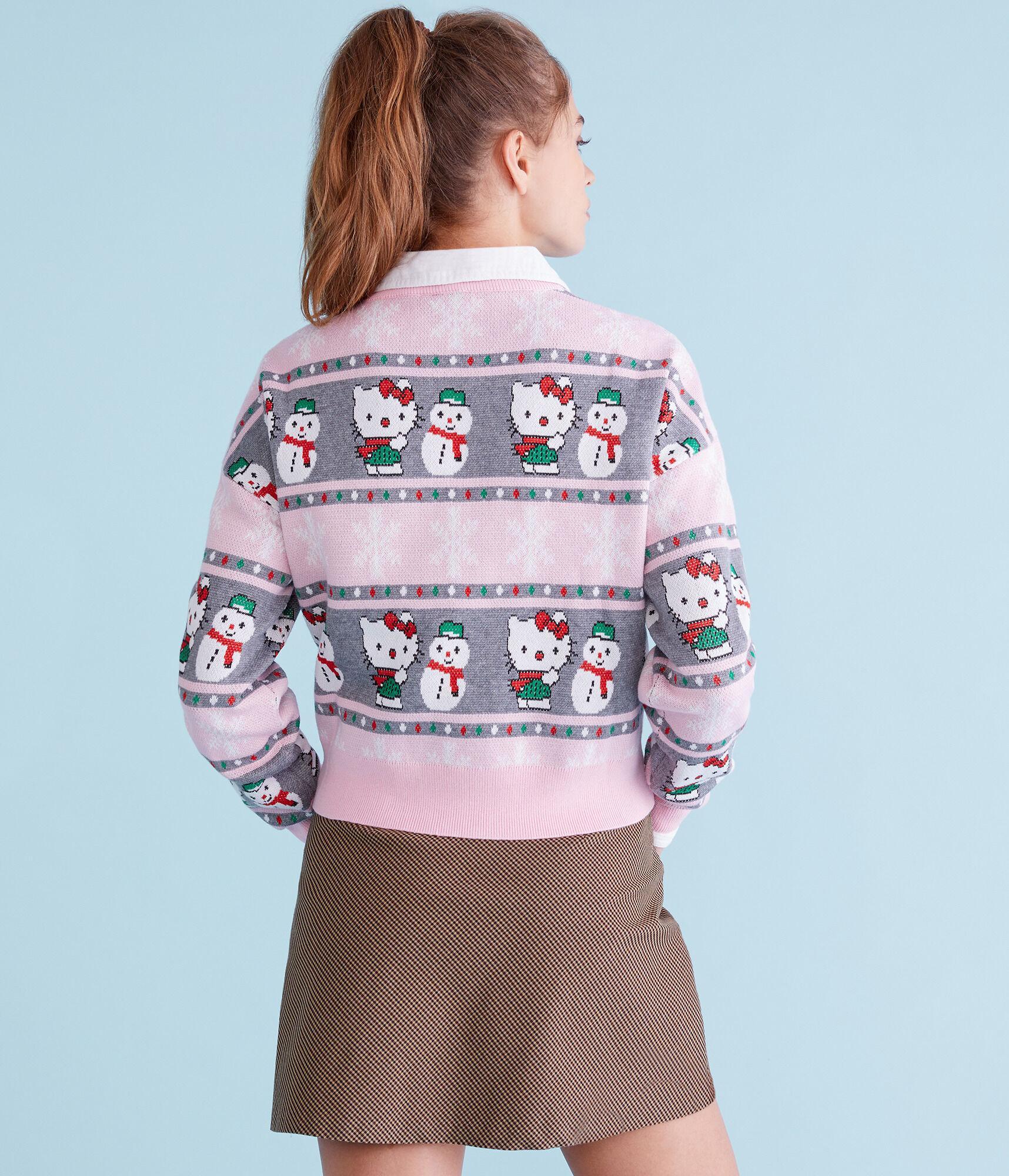 Hello Kitty Fair Isle Crew Sweater Product Image