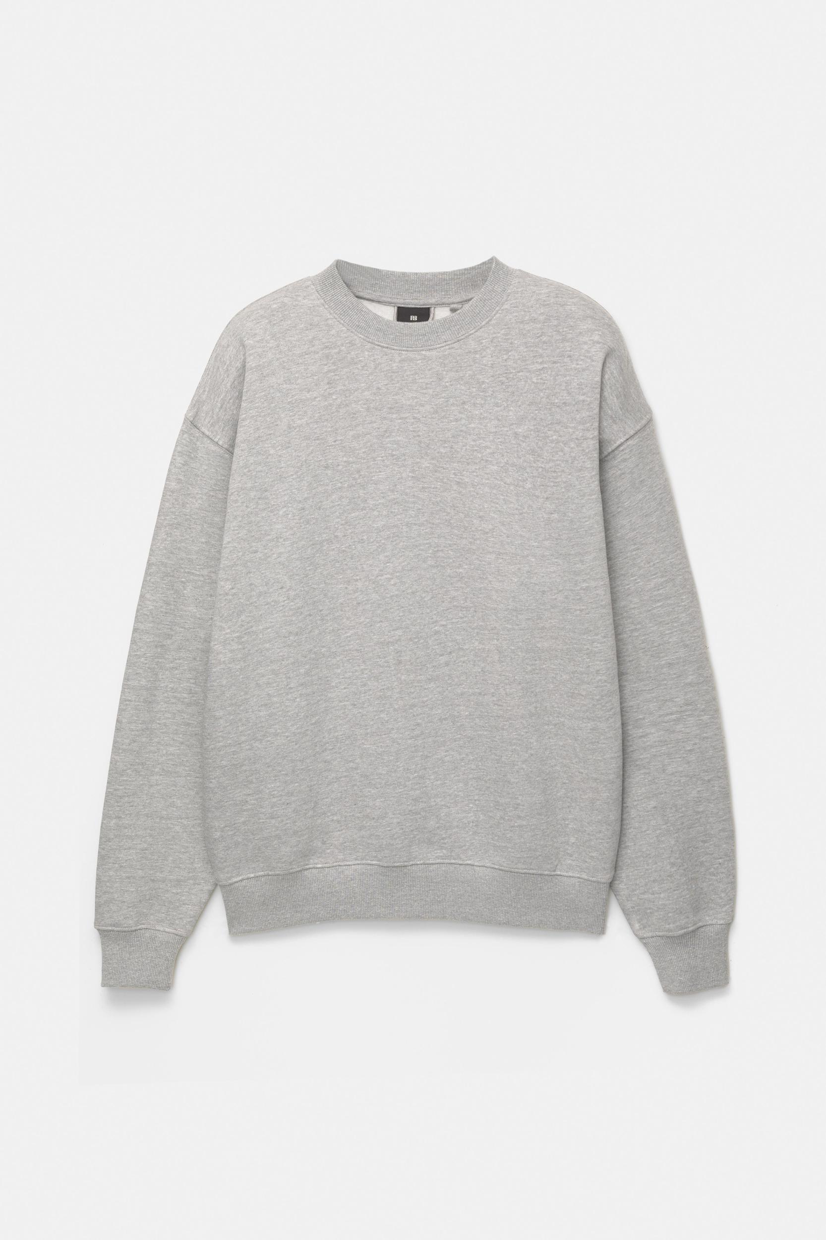 Basic crew neck sweatshirt Product Image