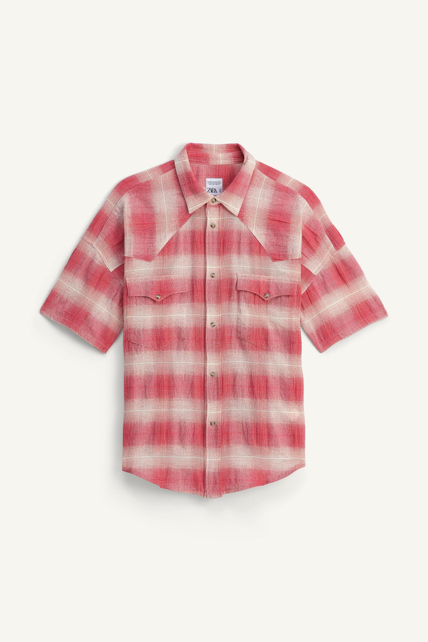 TEXTURED CHECKERED SHIRT LIMITED EDITION Product Image