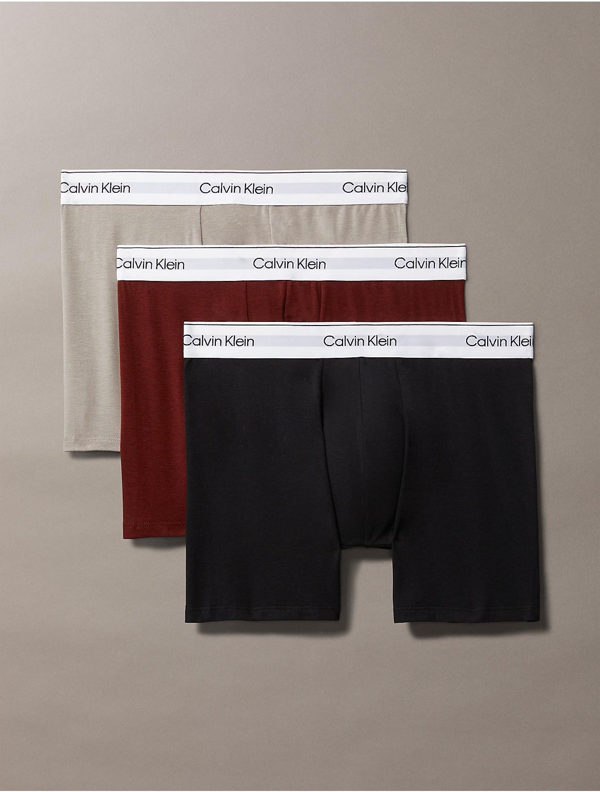 Calvin Klein Men's Icon Cotton Stretch 3-Pack Boxer Brief - Multi - XL Product Image