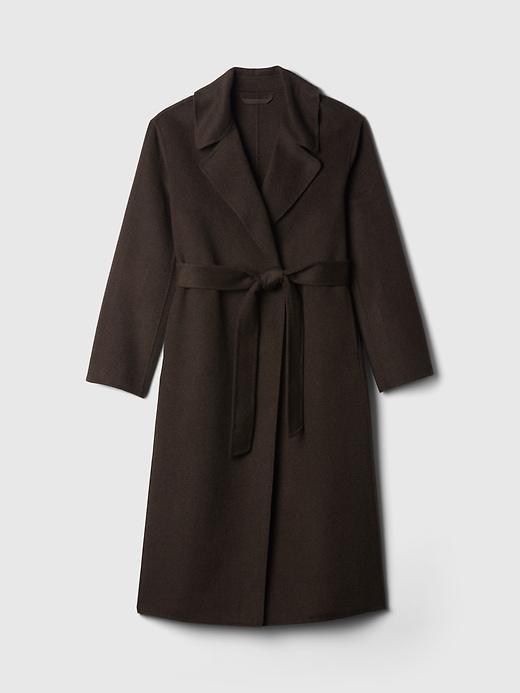 Belted Double-Faced Wool Coat Product Image