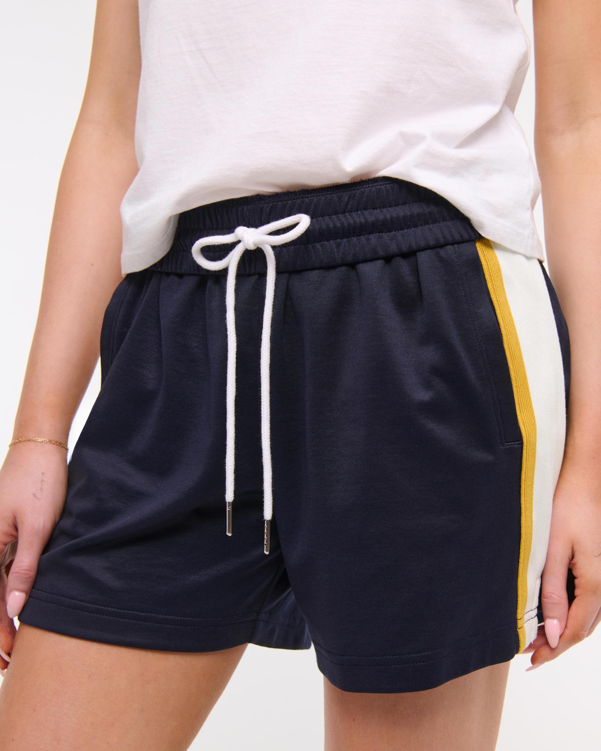Mid Rise Track Short Product Image