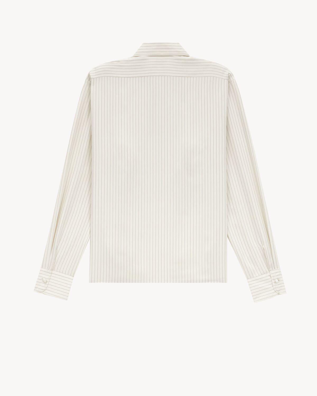 striped tunic shirt Product Image