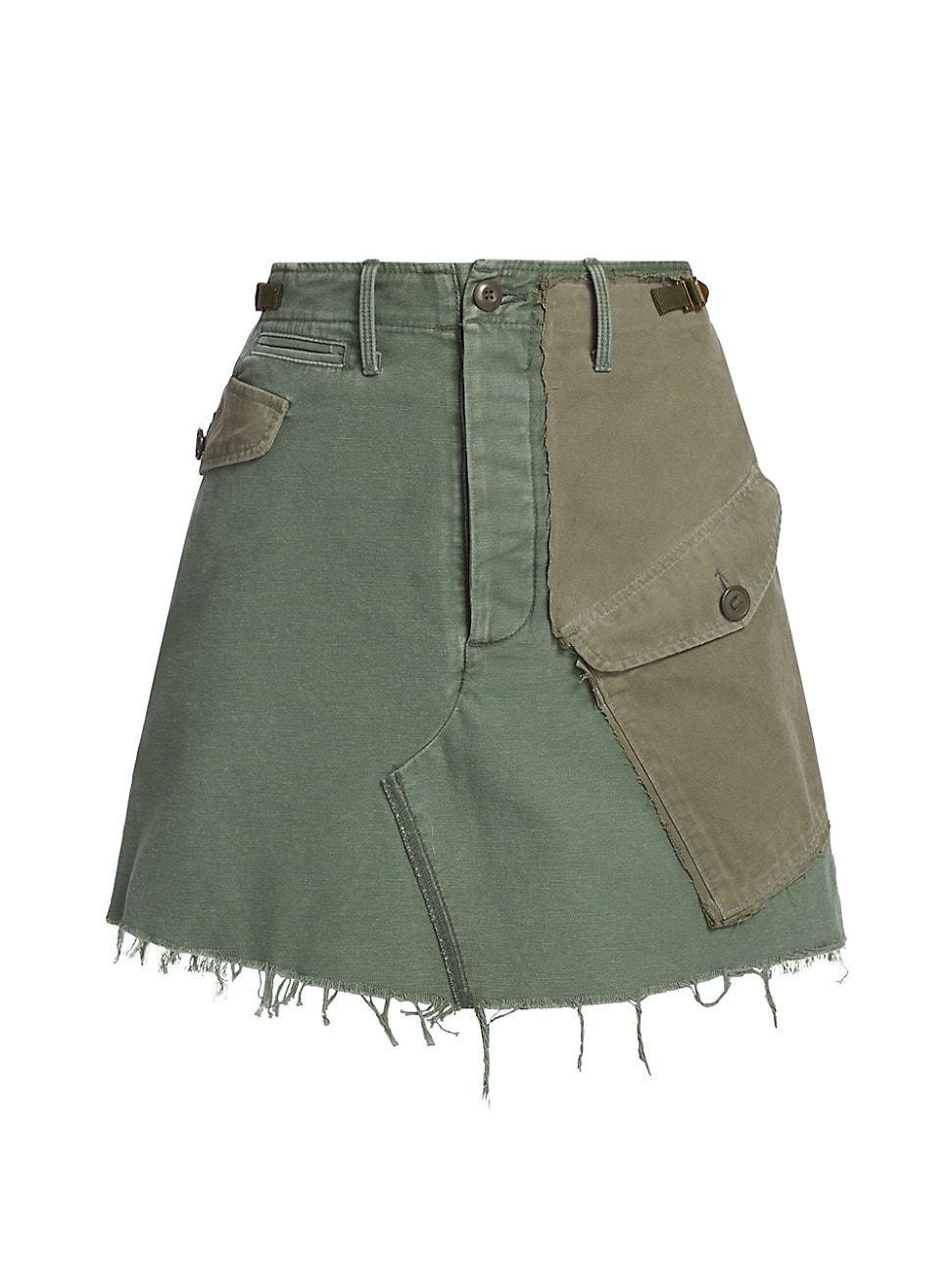 The G.I. Jane Denim Mini Skirt Product Image