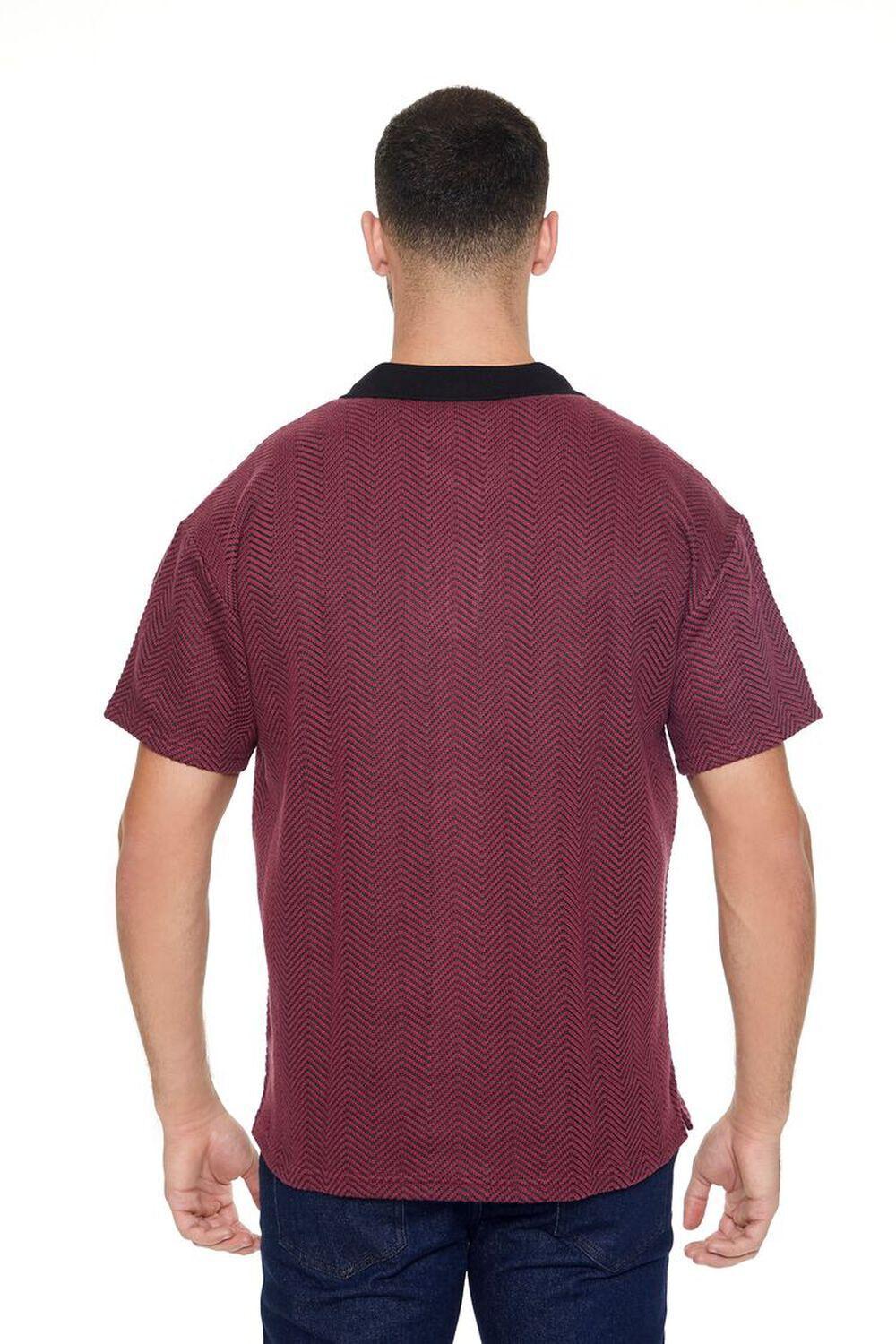 Chevron Polo Shirt | Forever 21 Product Image