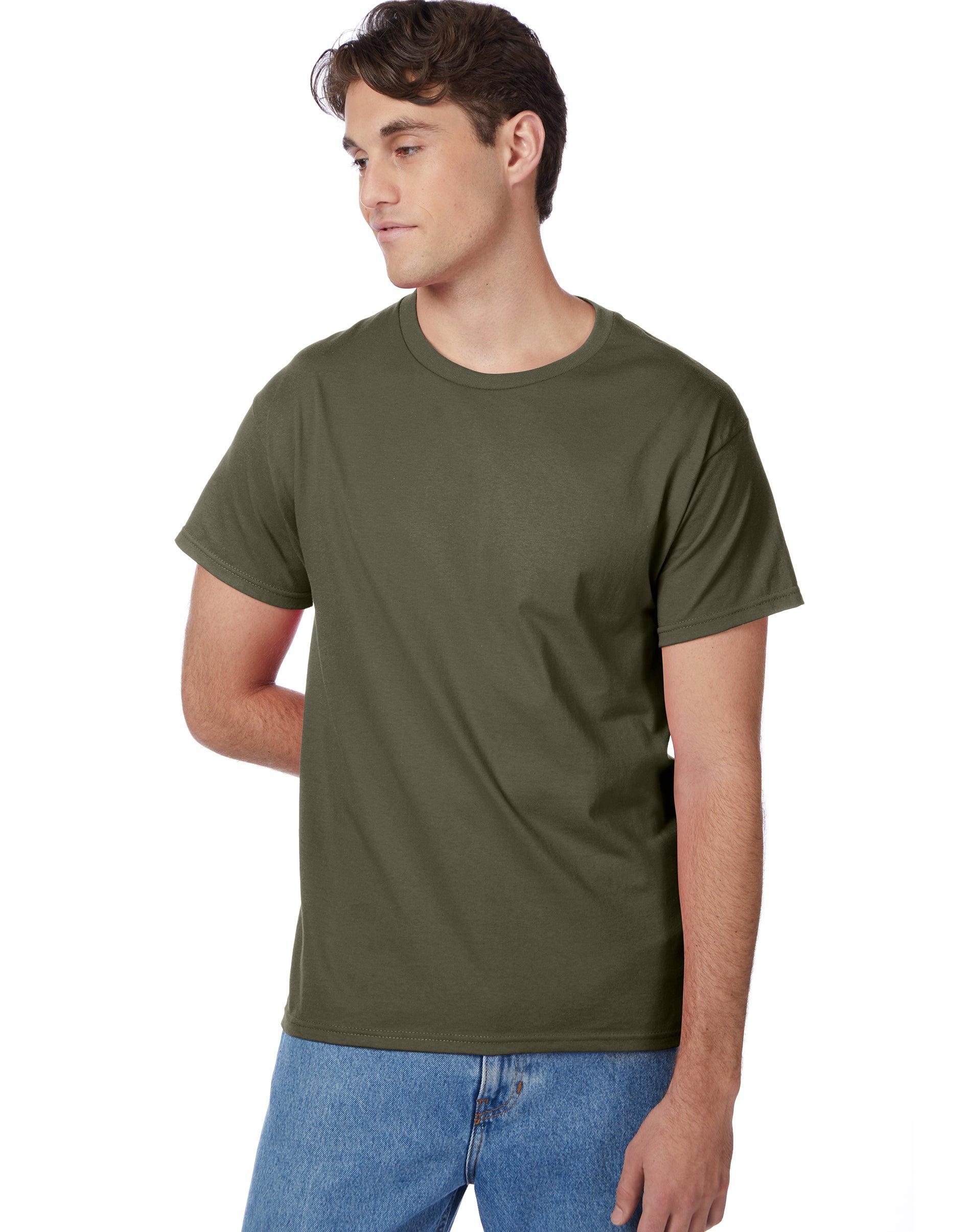 Hanes Authentic Mens T-Shirt (Big & Tall Sizes Available) Deep Forest XL Product Image
