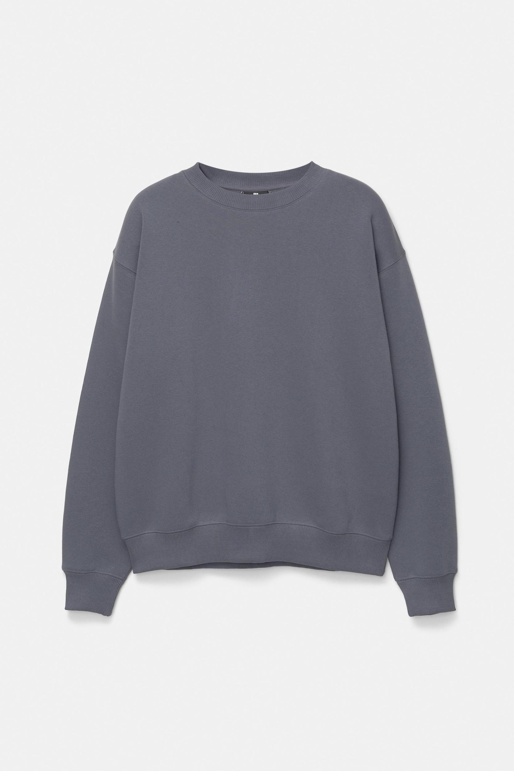 Basic crew neck sweatshirt Product Image