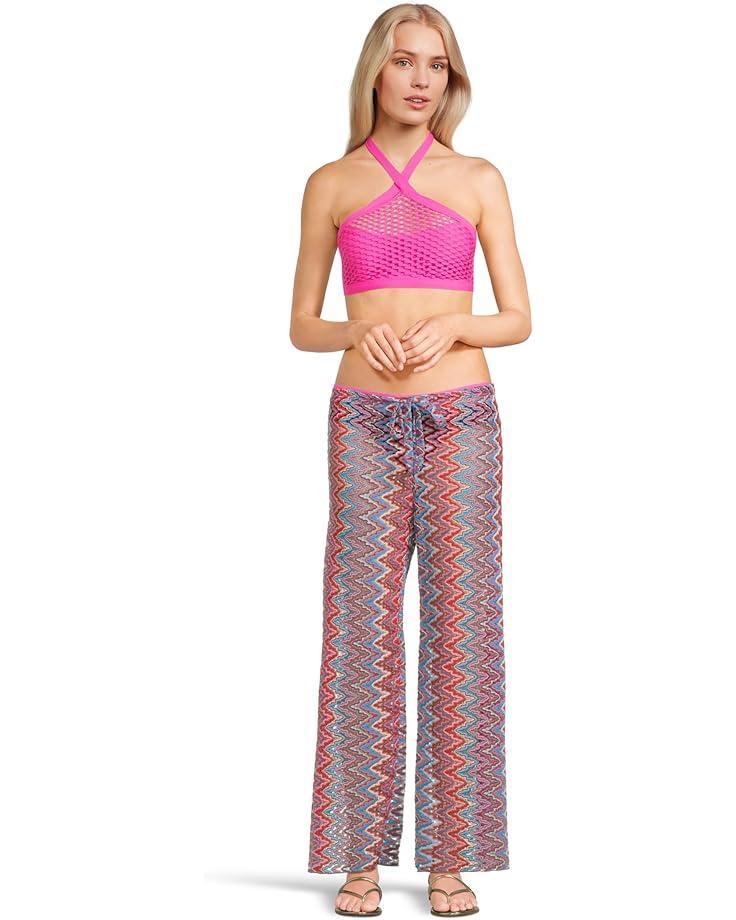 Women's BECCA Castaway Kaia Textured High Neck Top Product Image
