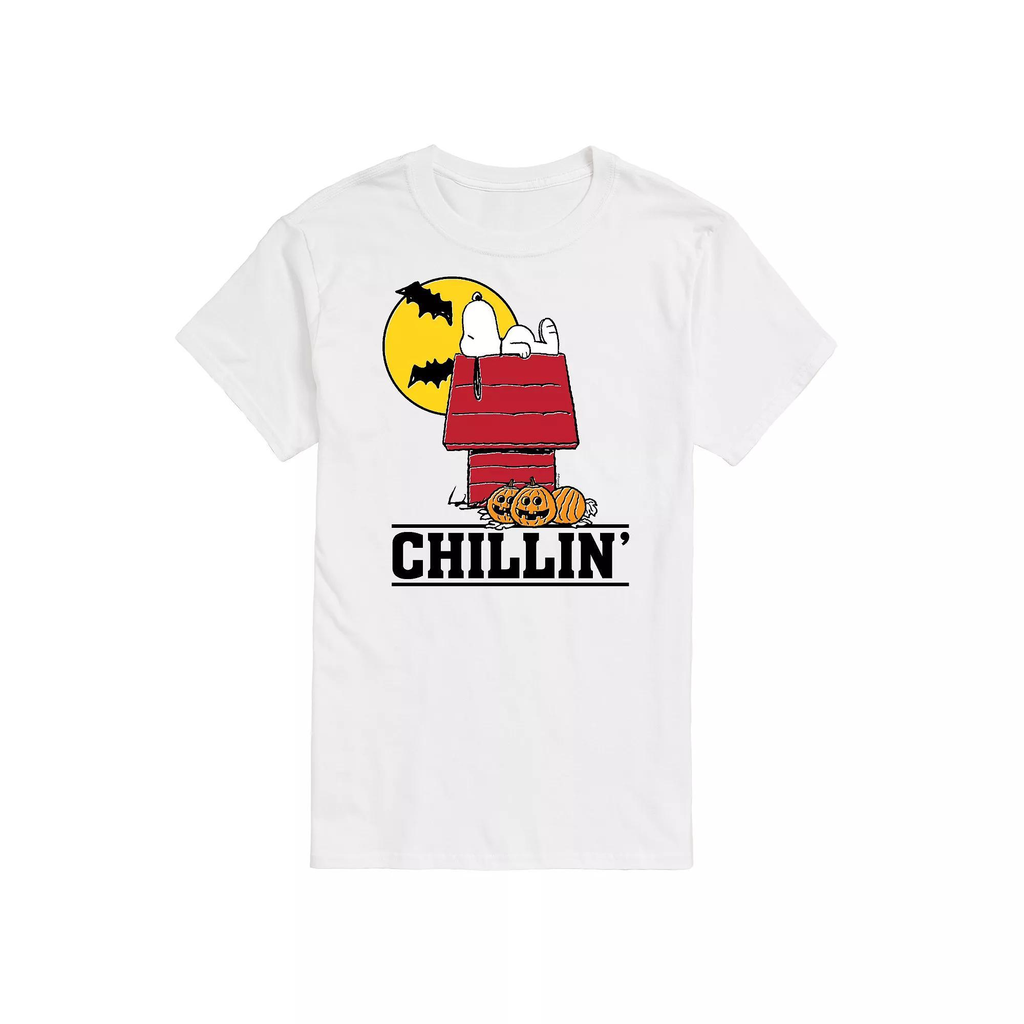 Big & Tall Peanuts Chillin Tee, Mens Product Image