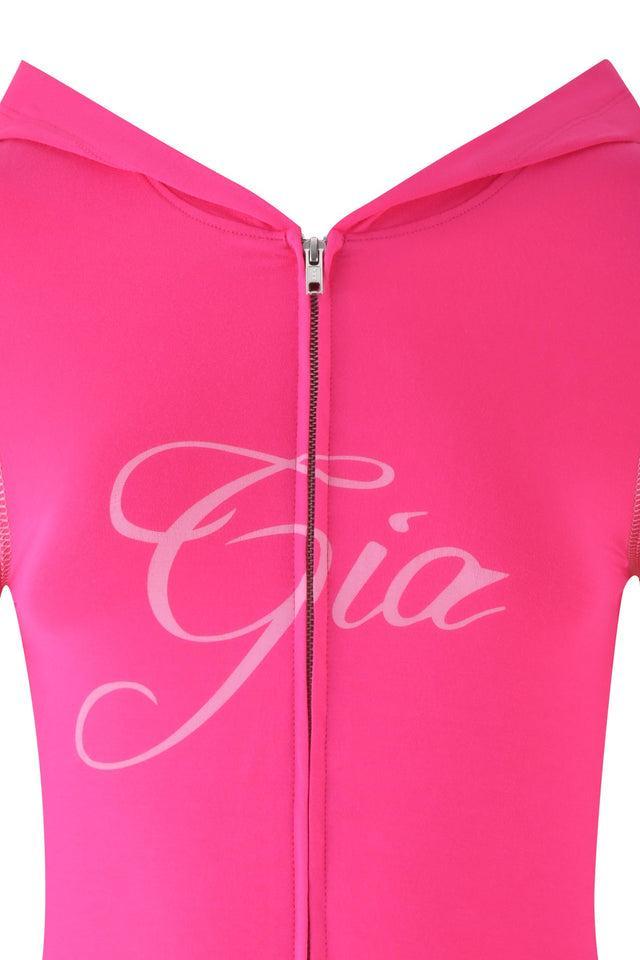 BLARE HOODIE - PINK : HOT PINK Product Image