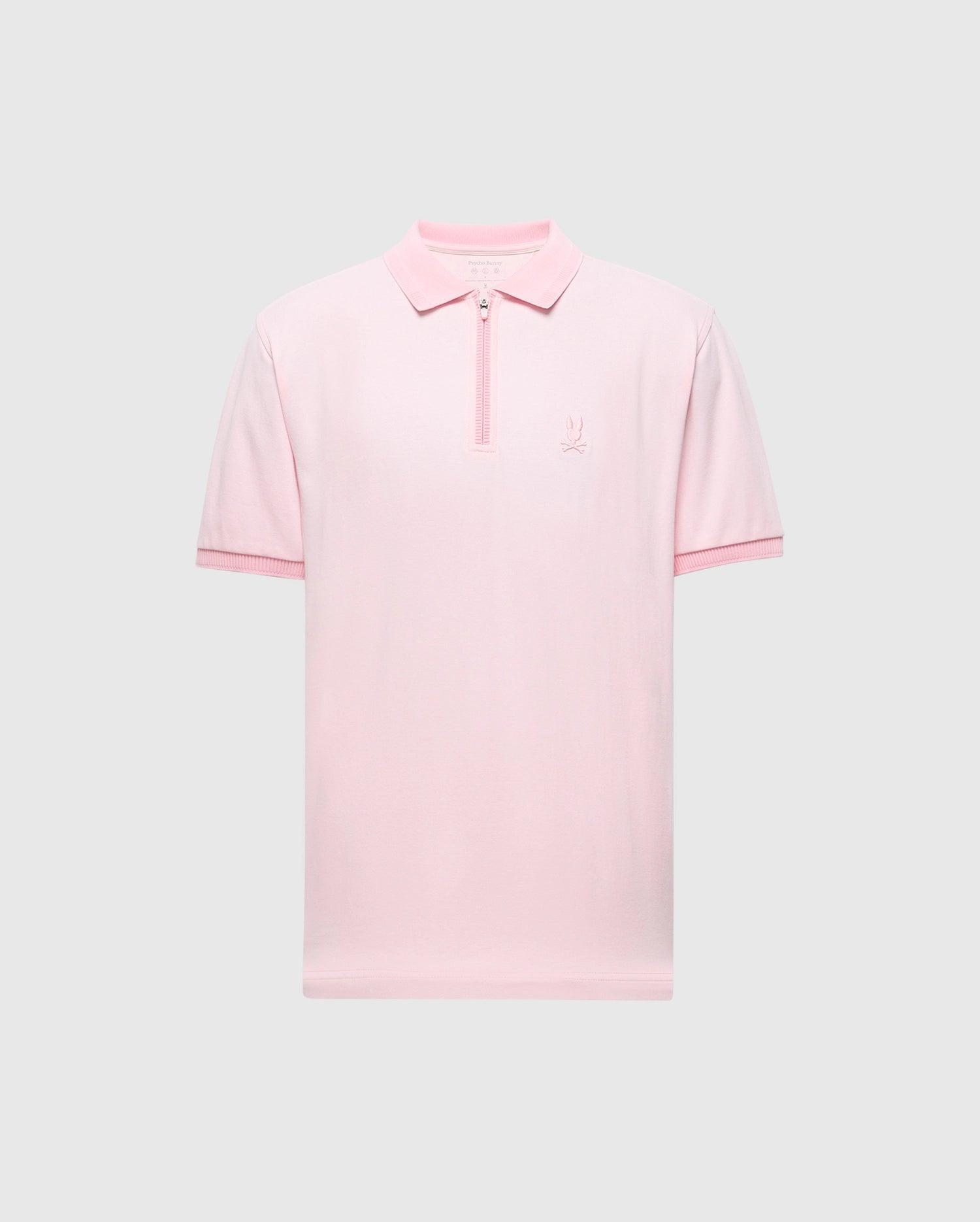MENS TREVOR PERFORMANCE PIQUE ZIP UP POLO - B6K557F200 Product Image