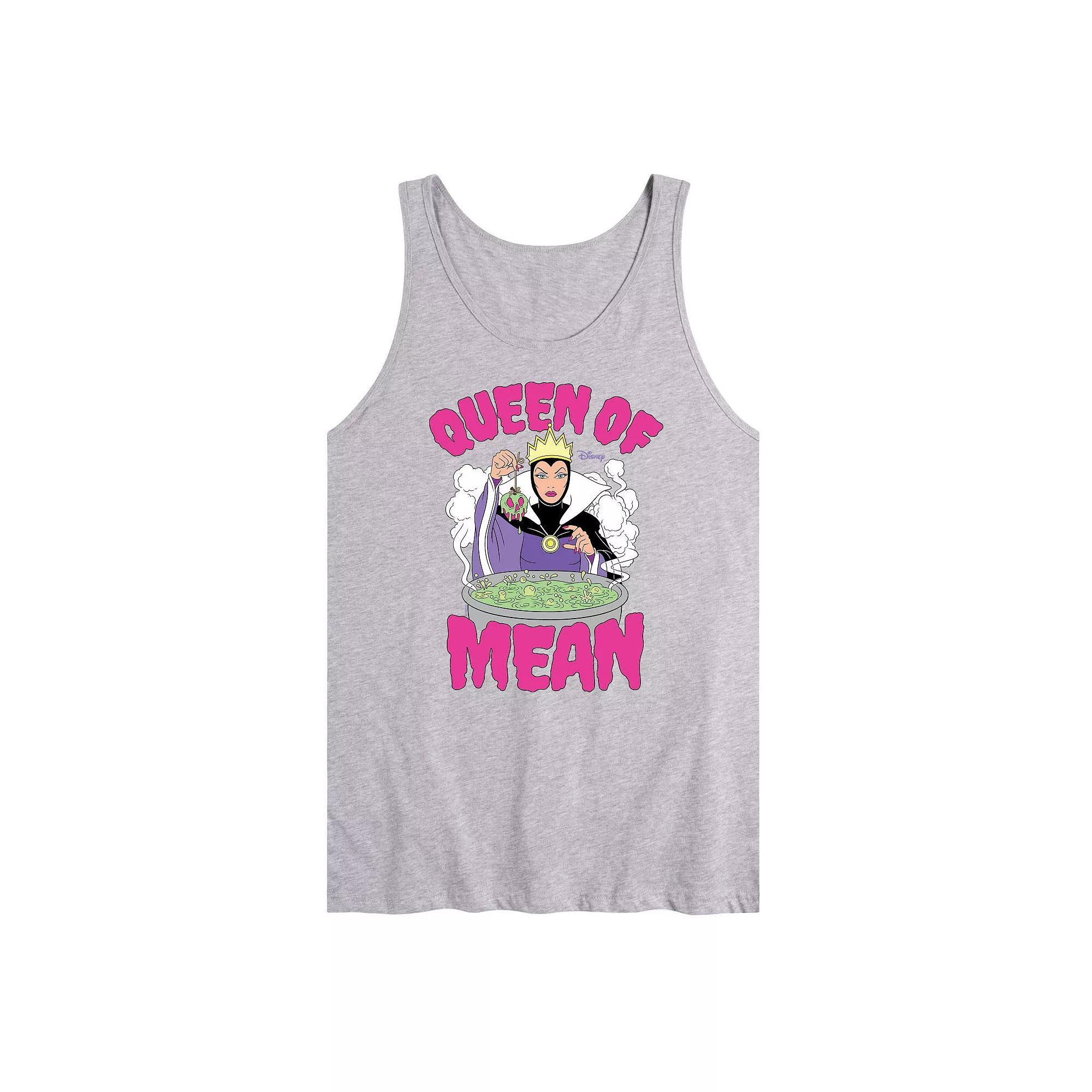 Disney Villains Mens Queen of Mean Tank Top Product Image