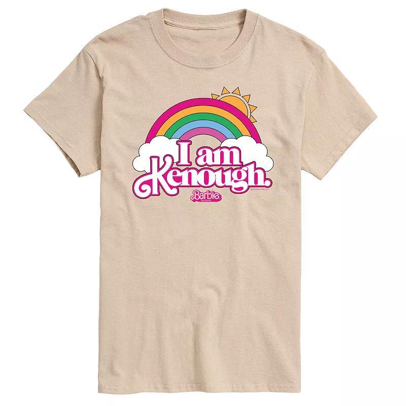 Men's Barbie The Movie I Am Kenough Graphic Tee, Size: XXL, Beige Product Image