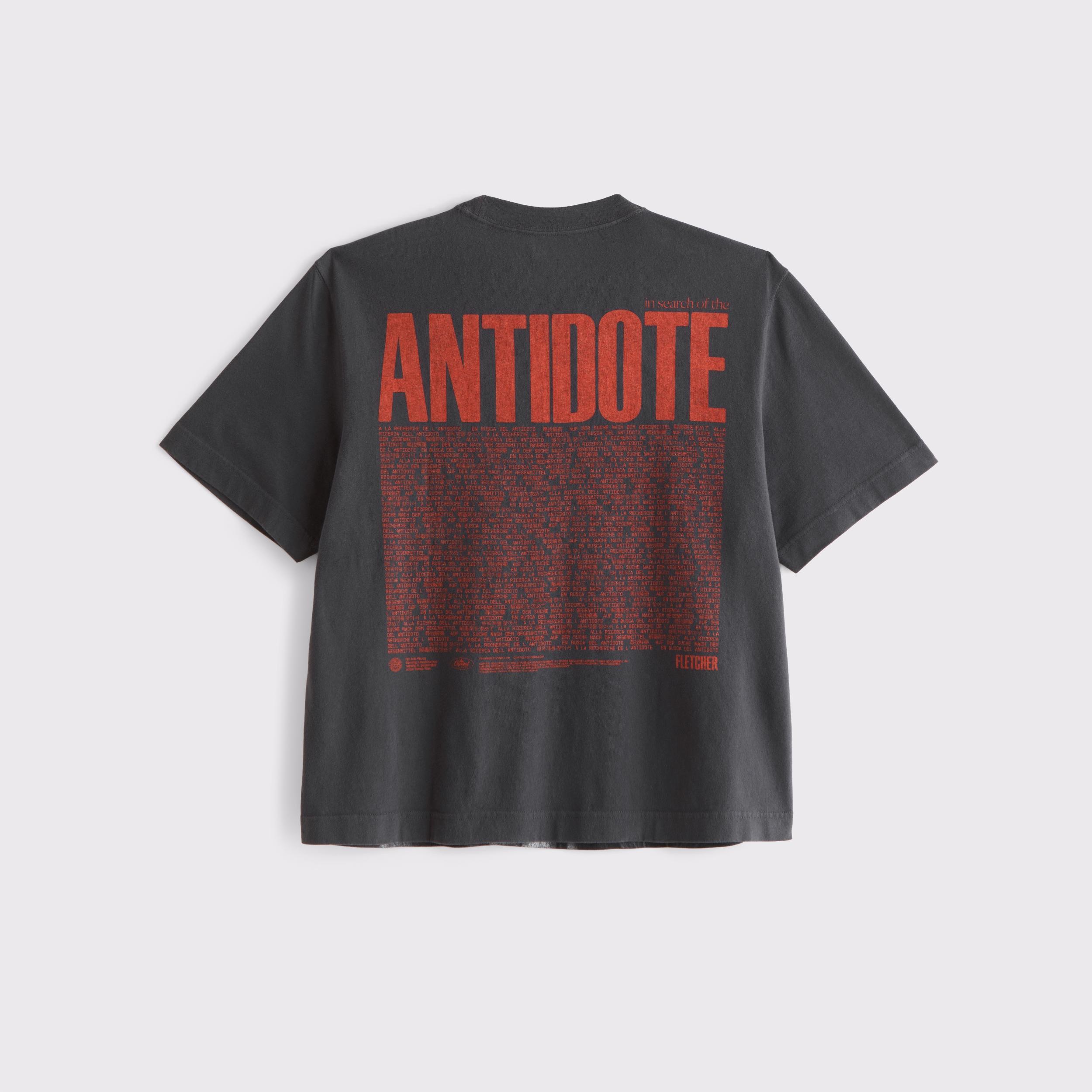 Cropped Fletcher Graphic Tee Product Image