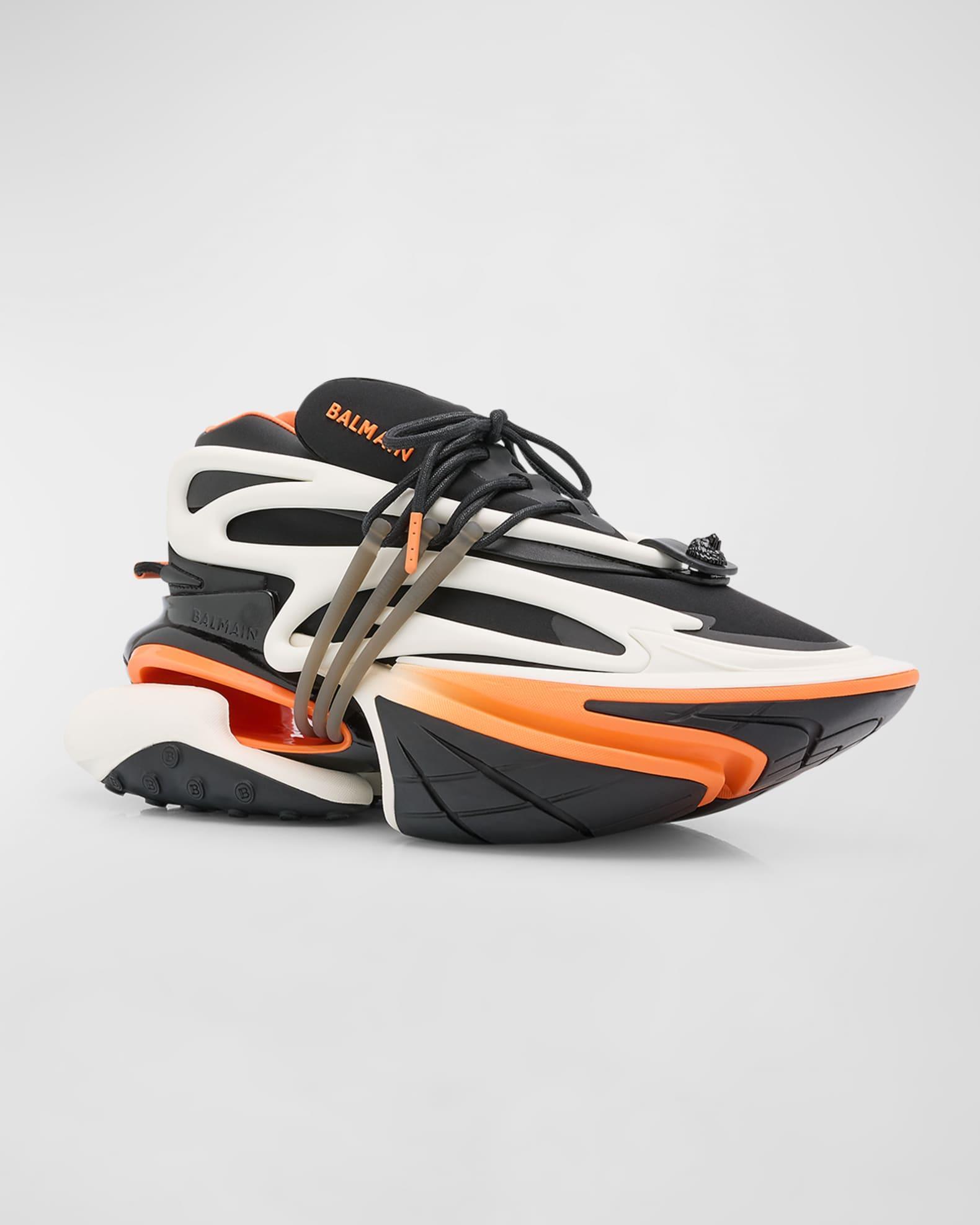 Men's Unicorn Neoprene and Leather Low-Top Sneakers Product Image