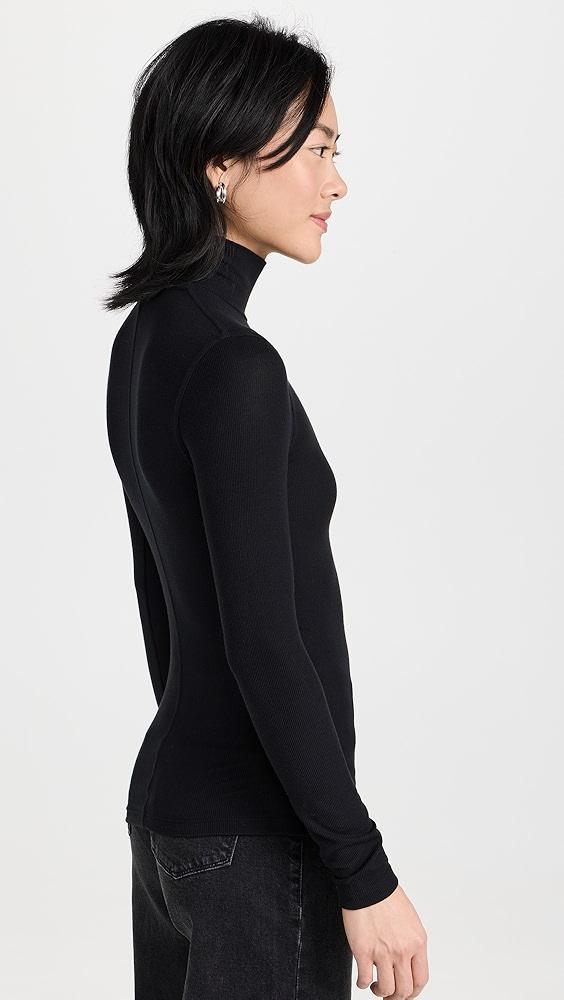 FRAME Rib Turtleneck | Shopbop Product Image