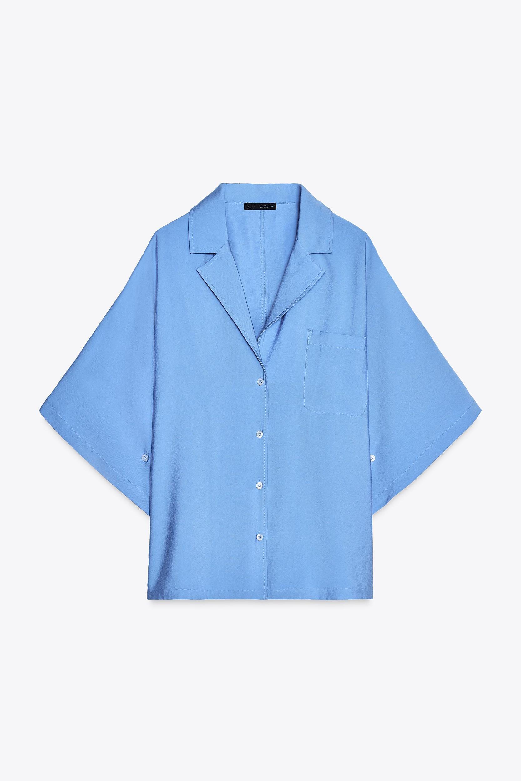 FLOWY OVERSIZED SHIRT Product Image
