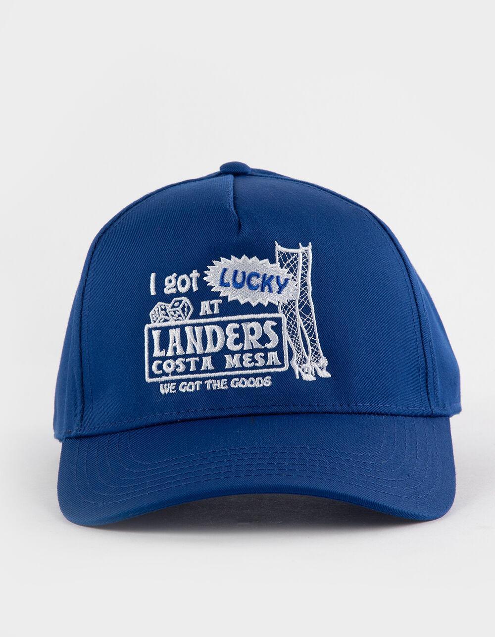LANDERS SUPPLY HOUSE Got Lucky Snapback Hat - BLUE Product Image