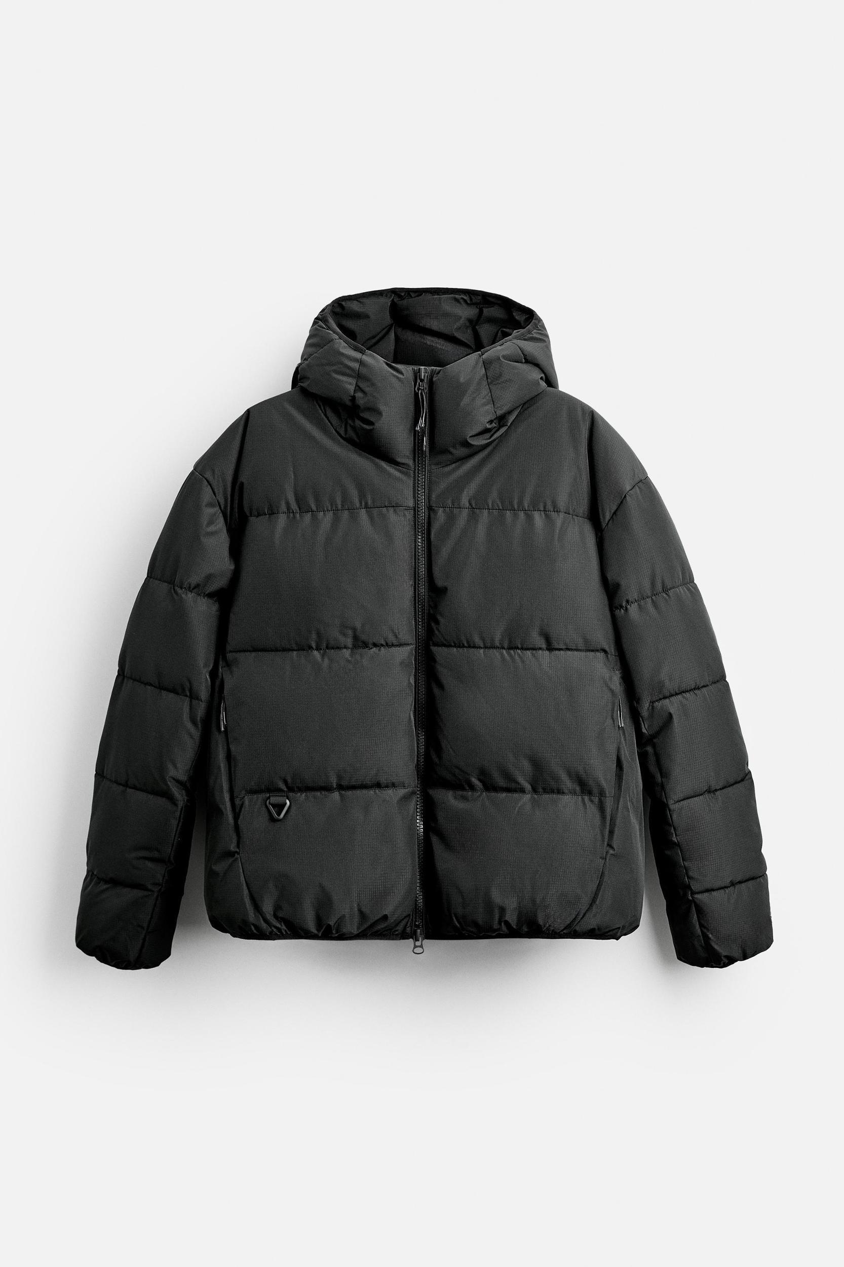 HOODED QUILTED JACKET Product Image
