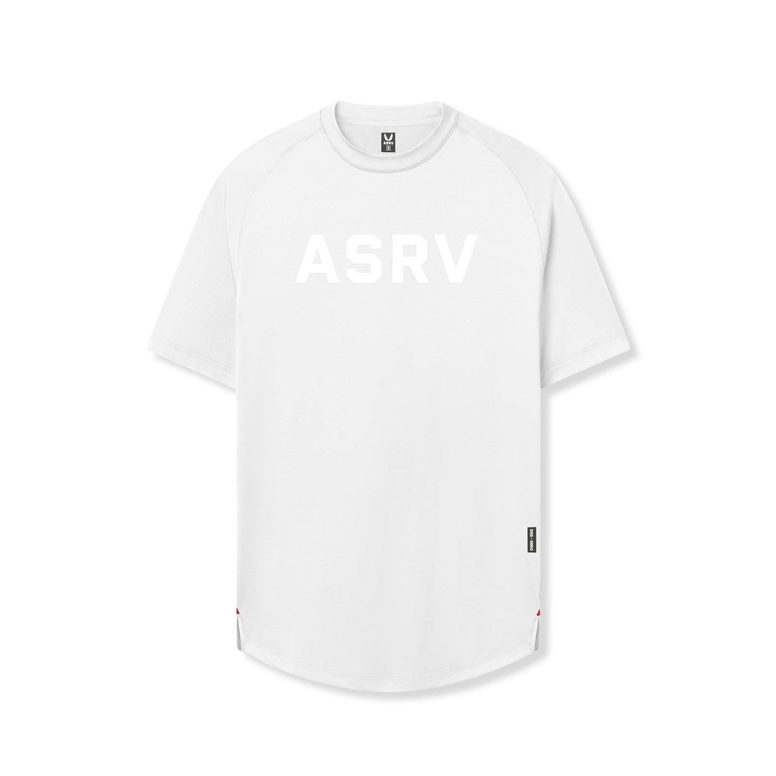 0660. AeroSilver® Established Tee - White Product Image