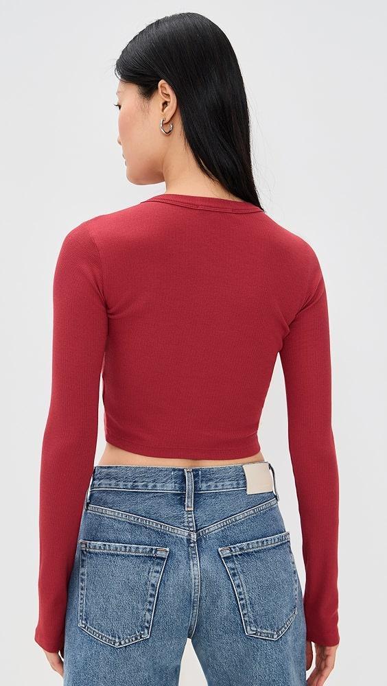 Cotton Citizen Verona Crop Shirt | Shopbop Product Image