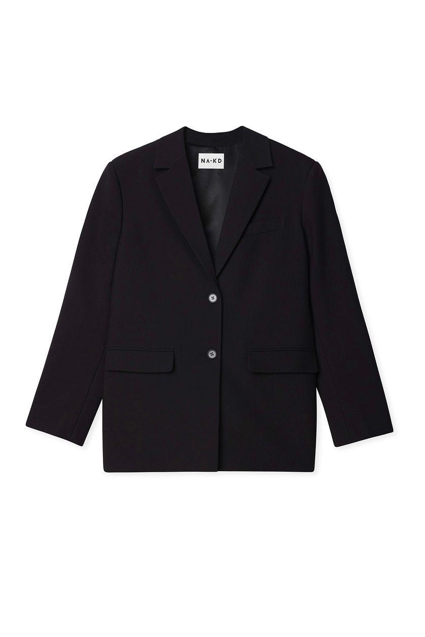 Oversized Open Back Blazer Product Image