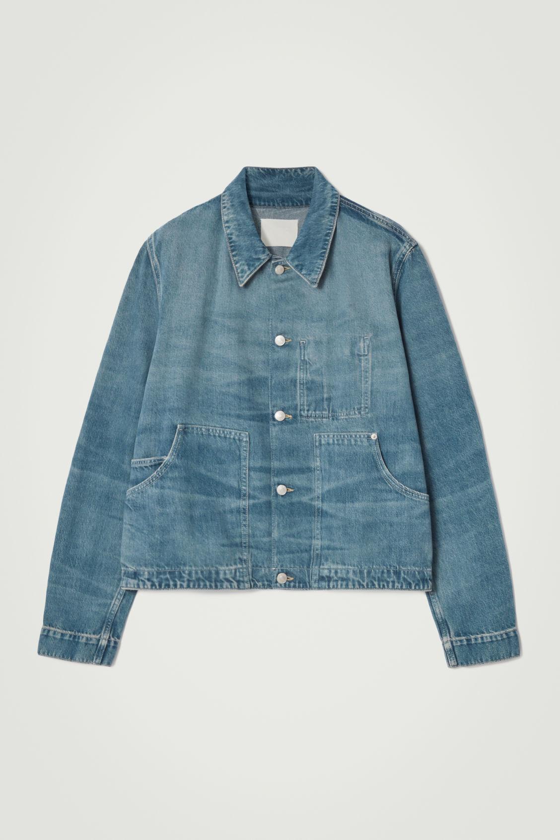 BOXY DENIM JACKET Product Image