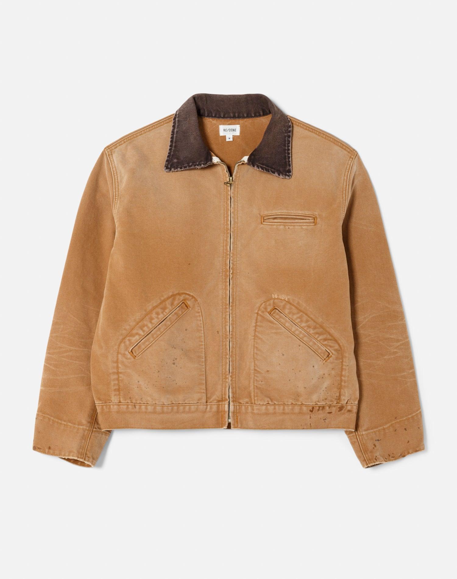 Attendant Jacket - Thrifted Tobacco Product Image