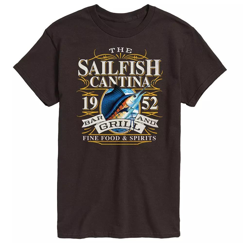 Big & Tall Sailfish Cantina Tee, Men's, Size: 4XB, Blue Product Image