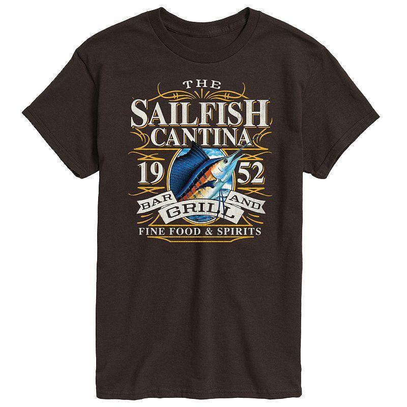 Big & Tall Sailfish Cantina Tee, Men's, Size: 4XB, Blue Product Image