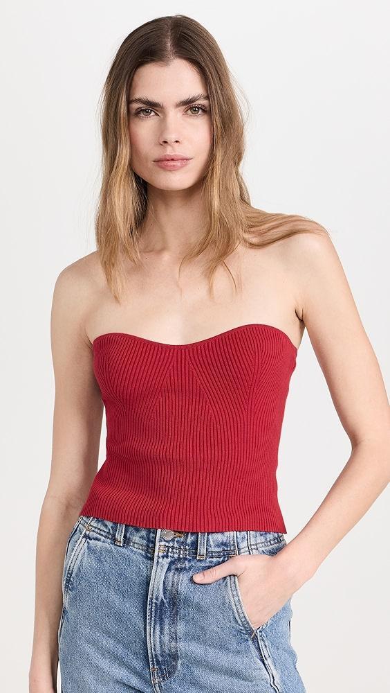 Reformation Jenni Strapless Sweater | Shopbop Product Image