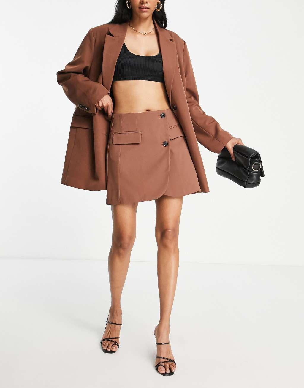 Vero Moda tailored suit mini skirt Product Image