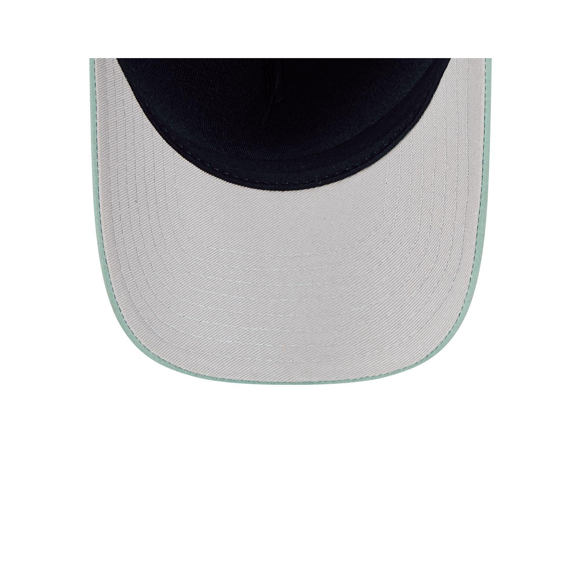 Toronto Blue Jays Pink Ripstop 9FORTY M-Crown A-Frame Snapback Hat Male Product Image