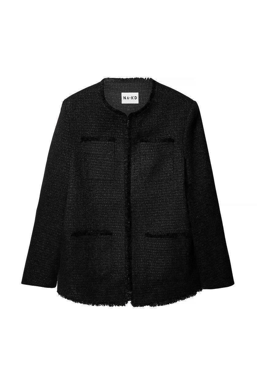 Oversized Tweed Jacket Product Image