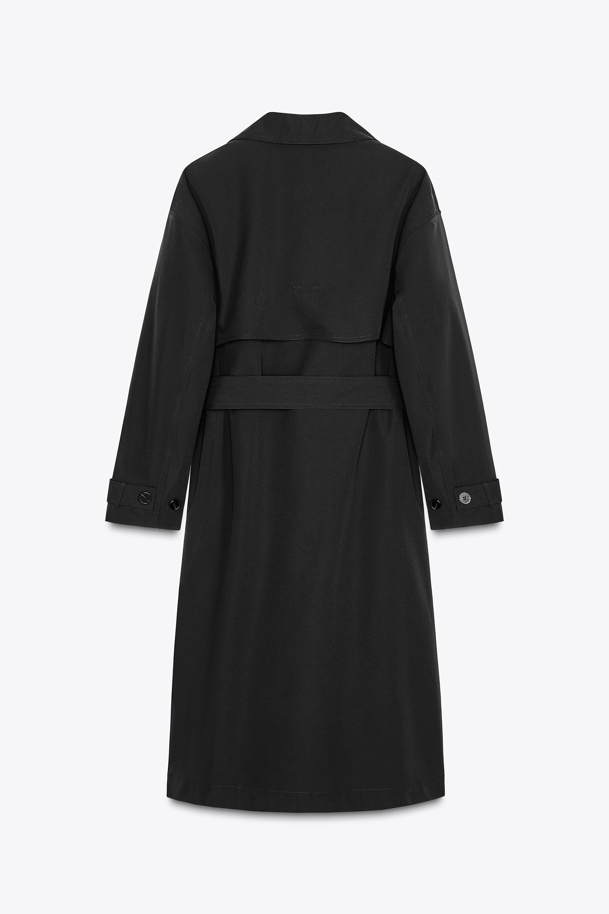 BELTED TRENCH COAT Product Image