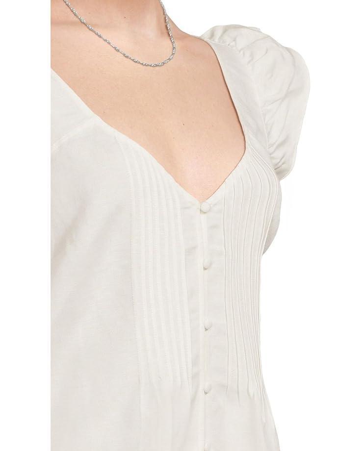Shirred Sleeveless Tank Product Image