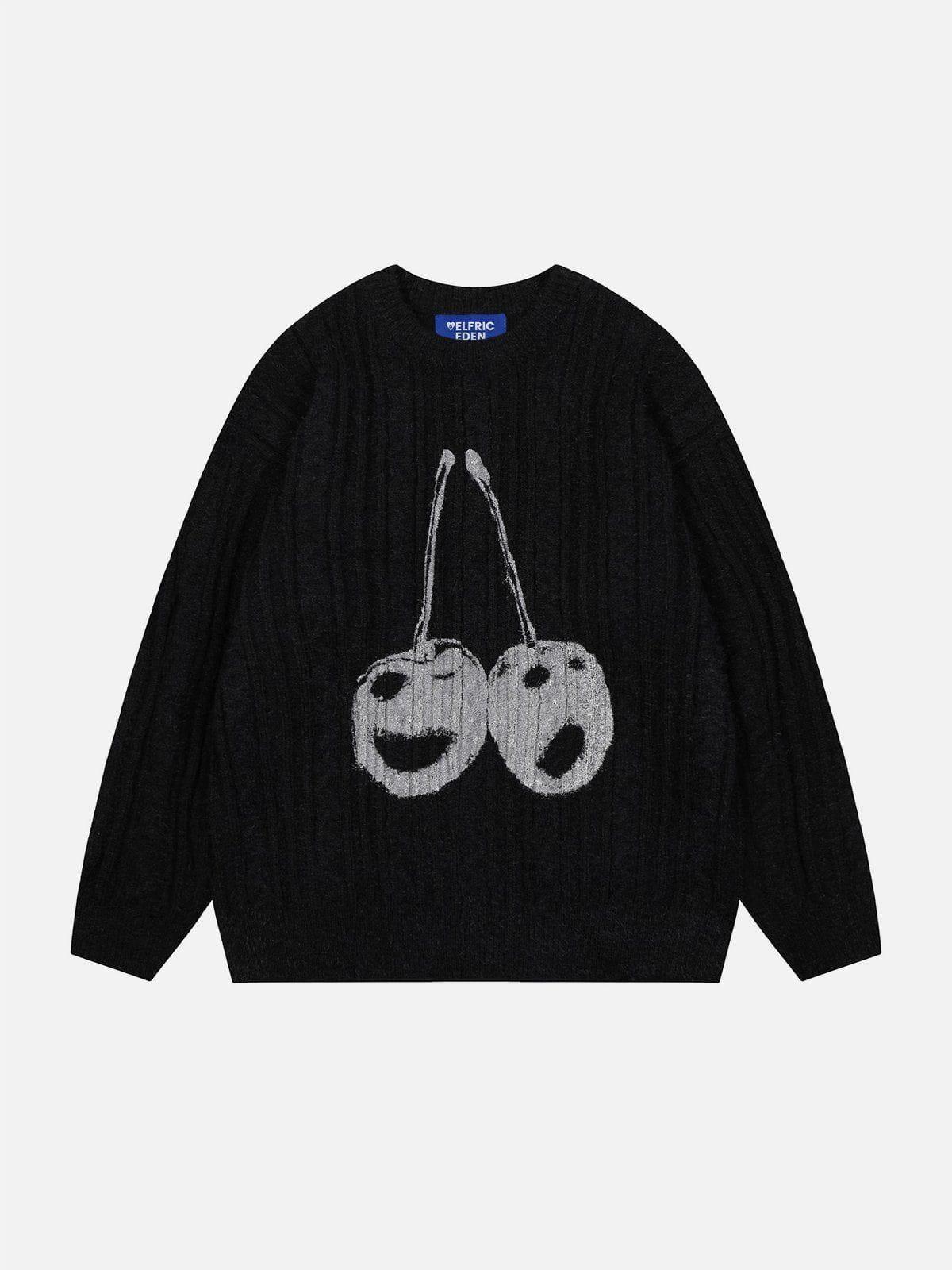 Aelfric Eden Cherry Graphic Sweater Product Image