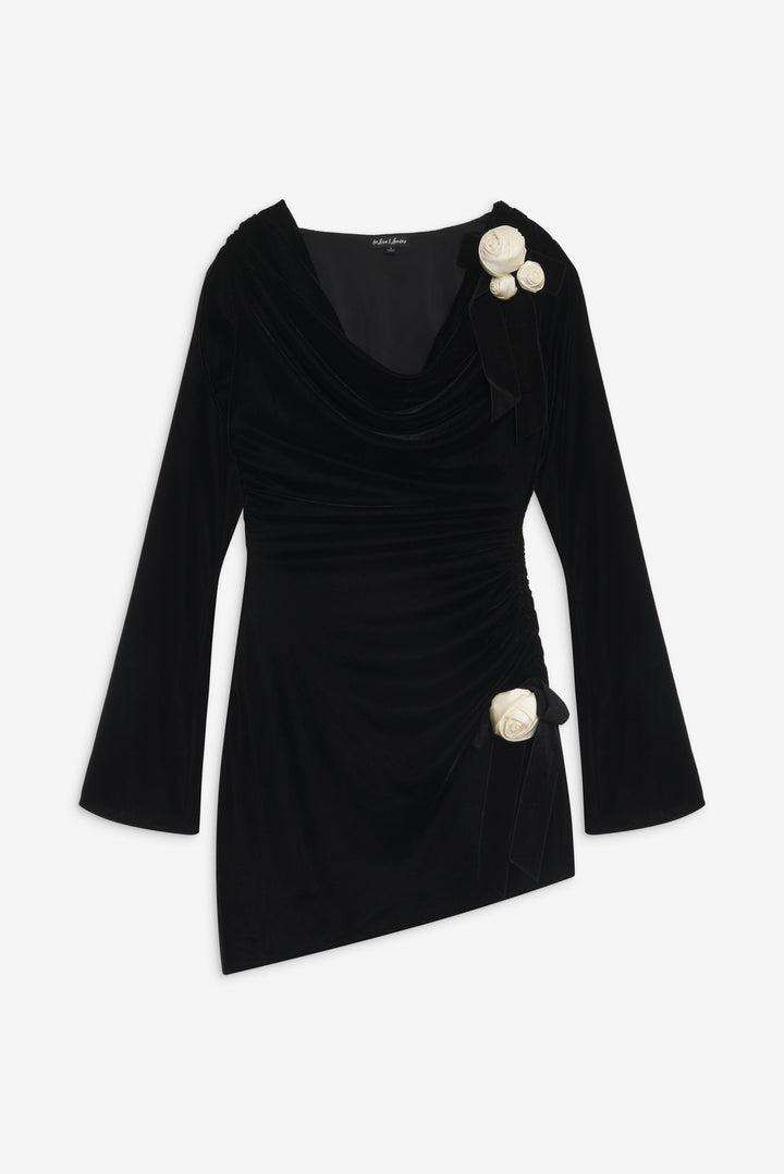 Tamera Mini Dress — Black Product Image
