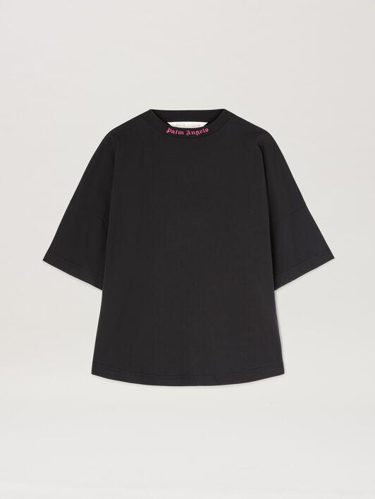 Curved Logo oversize T-shirt Product Image