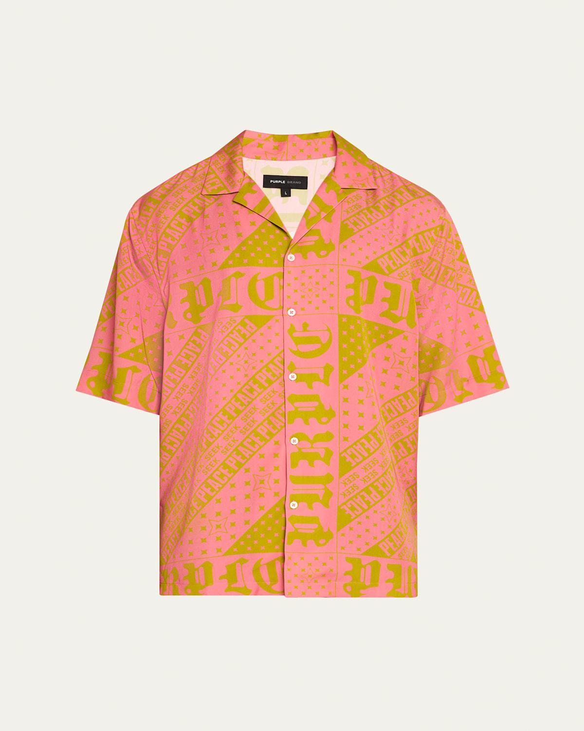 Mens Lyocell Camp Shirt Product Image