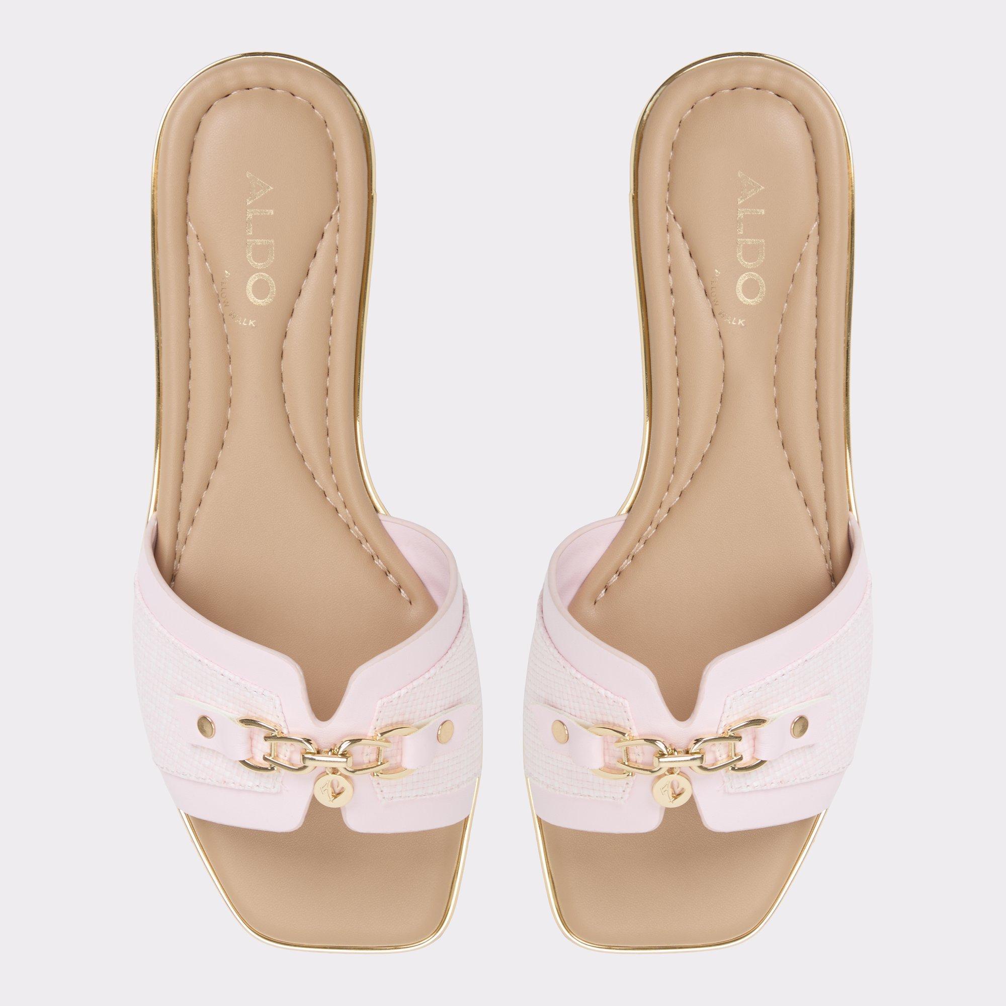 Alamassi Light Pink Women's Flat Sandals | ALDO US Product Image