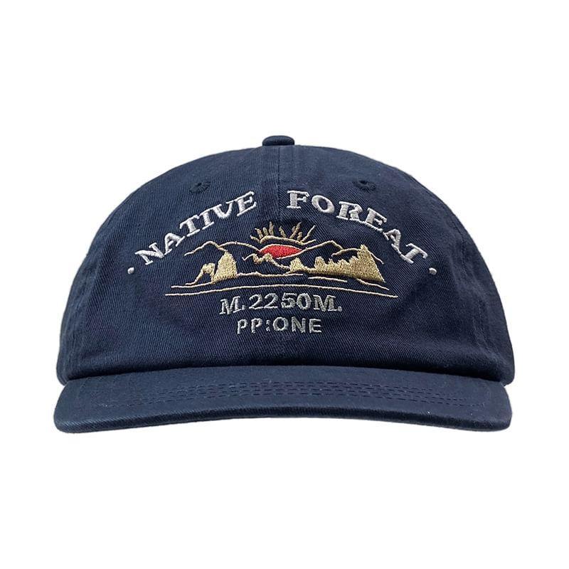 Sun Embroidered Cap Product Image
