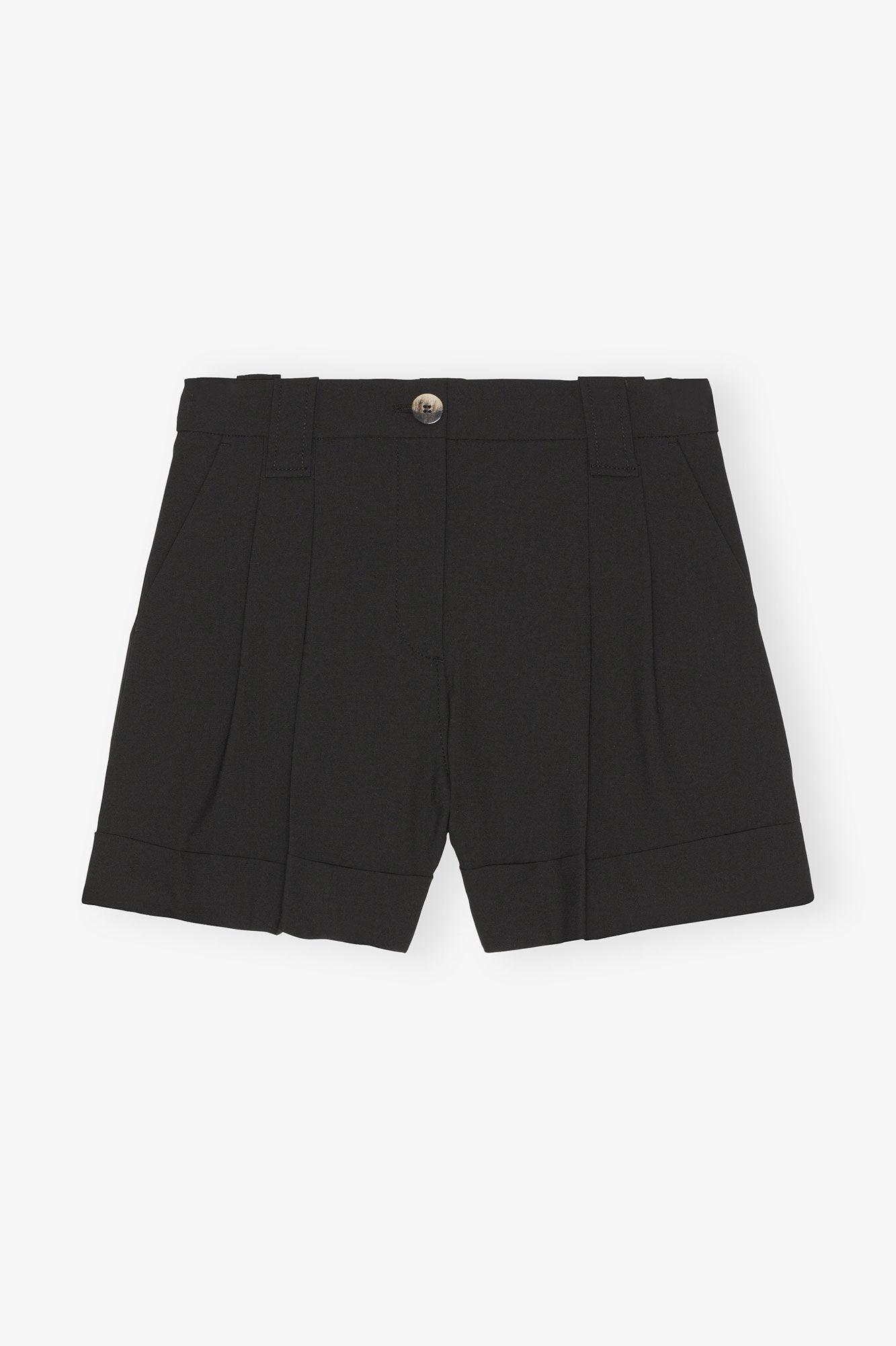 Drapey Melange Shorts Product Image