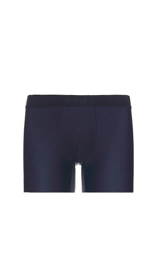 Calvin Klein Men's CK Black Micro Boxer Brief - Blue - S Product Image
