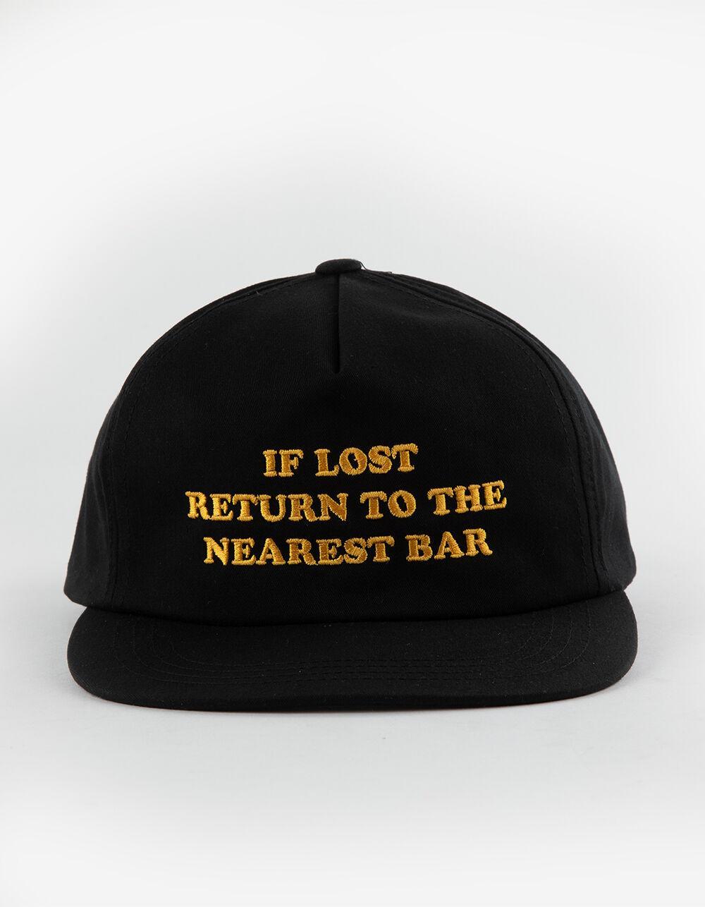 LANDERS SUPPLY HOUSE If Lost Snapback Hat - BLACK COMBO Product Image