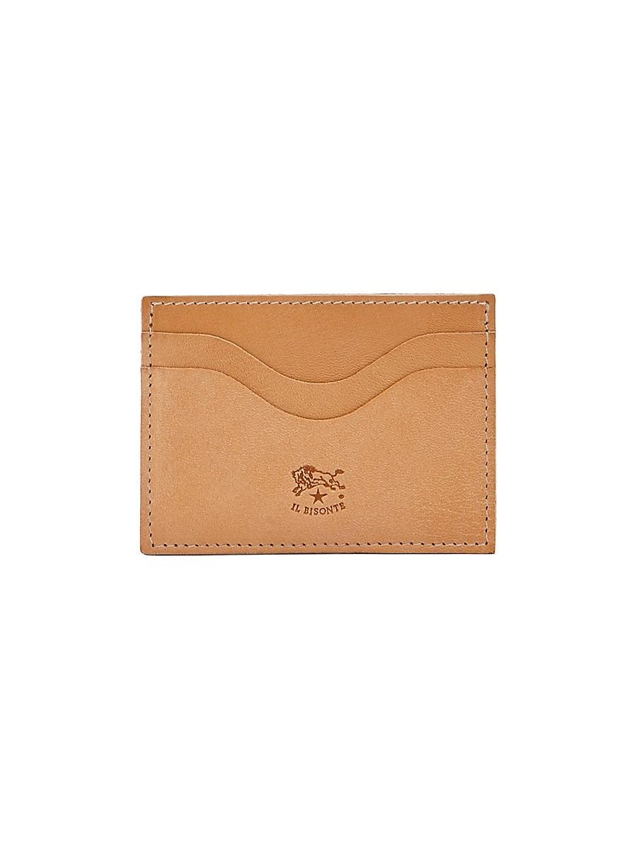 Womens Baratti Metallic Leather Card Case Product Image